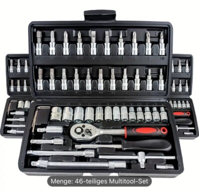 46-teiliges/150-teiliges Komplett-Handwerkzeug-Set