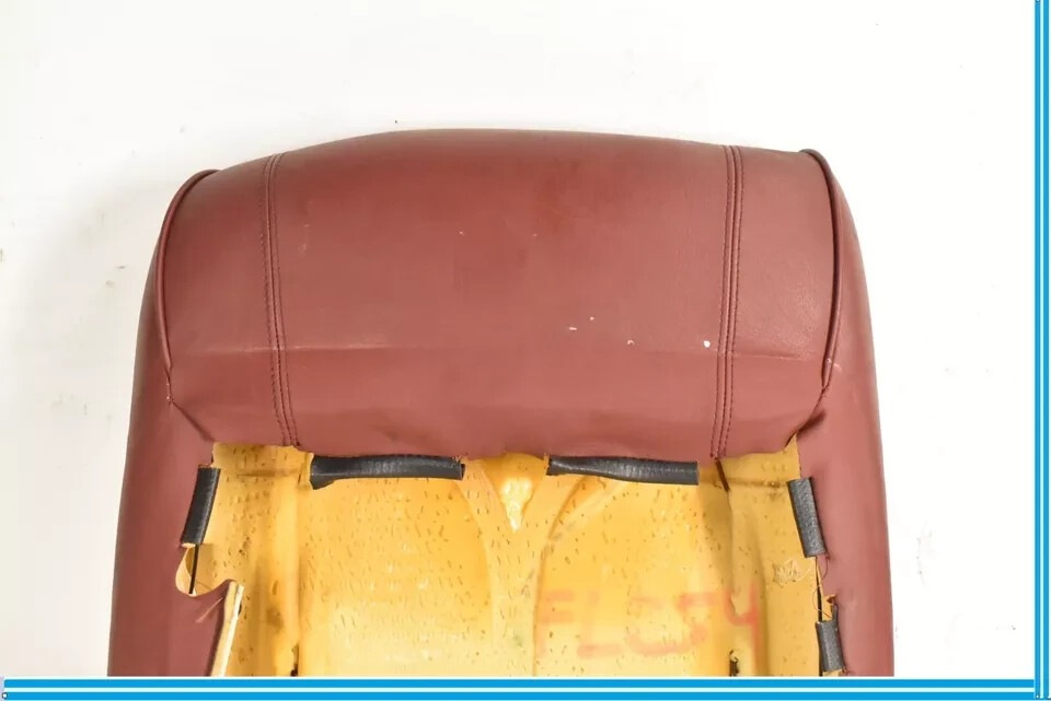 03-08 Maserati Quattroporte M139 Front Left Side Top Upper Seat Cushion Red OEM