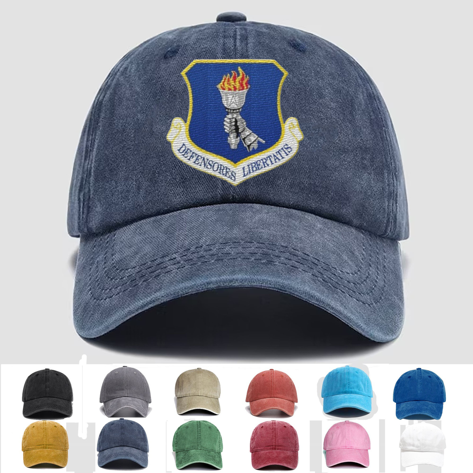 Custom Embroidered Hat 319th Reconnaissance Wing, Veteran Cap, Trucker Hat, Gift