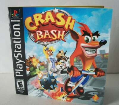 Notice / Manuel Français Du Jeu Crash Bash Pour PS1 (PlayStation 1) - Très Bon état