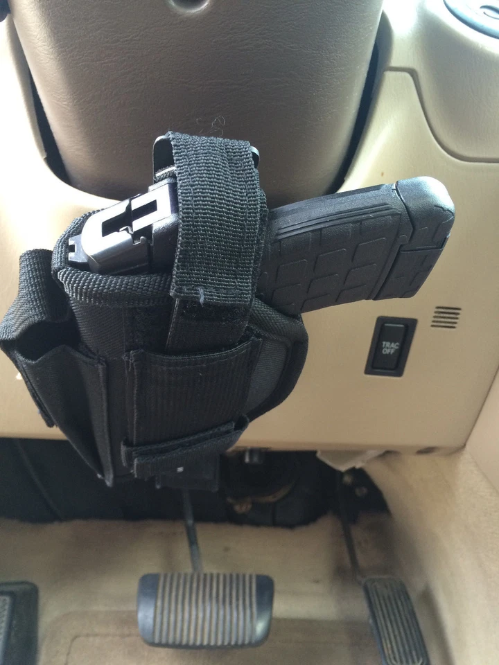 Vehicle Mount Accessories Car Truck Handgun Pistol Holster Conceal Ambidextrous  - Image 4 of 4