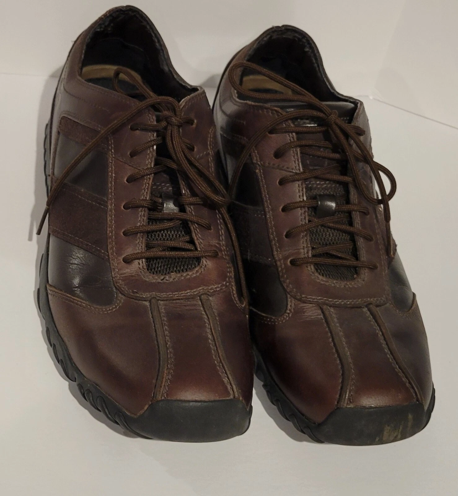 TIMBERLAND SCARPE CASUAL UOMO TAGLIA 9 5 #92519 7092 PELLE MARRONE