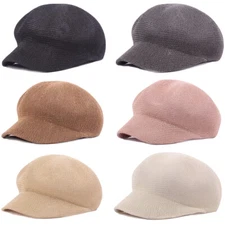 Men Women Leisure Mesh Gatsby Octagonal Cap Casual Breathable Beret Hat 