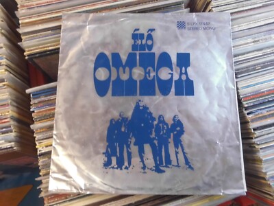 OMEGA HUNGARY PEPITA LP:  ELÖ OMEGA (SLPX 17447;BLUE METAL COVER)