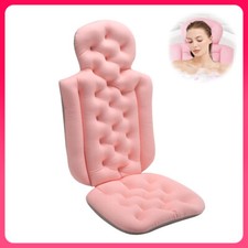Bathtub Cushion Pillow Back Full Body Support Hot Tub Spa Bath Mat Ergonomic