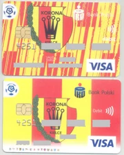 Poland bank cards  , VISA   ( Expired )