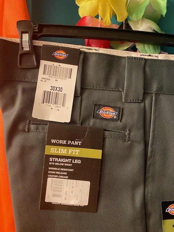 Dickies Slim Fit Straight Leg Pant Size 30x30 - Image 2 of 4