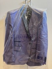 Statement Italy Bellagio Purple 3 Piece Suit for formal party wedding prom