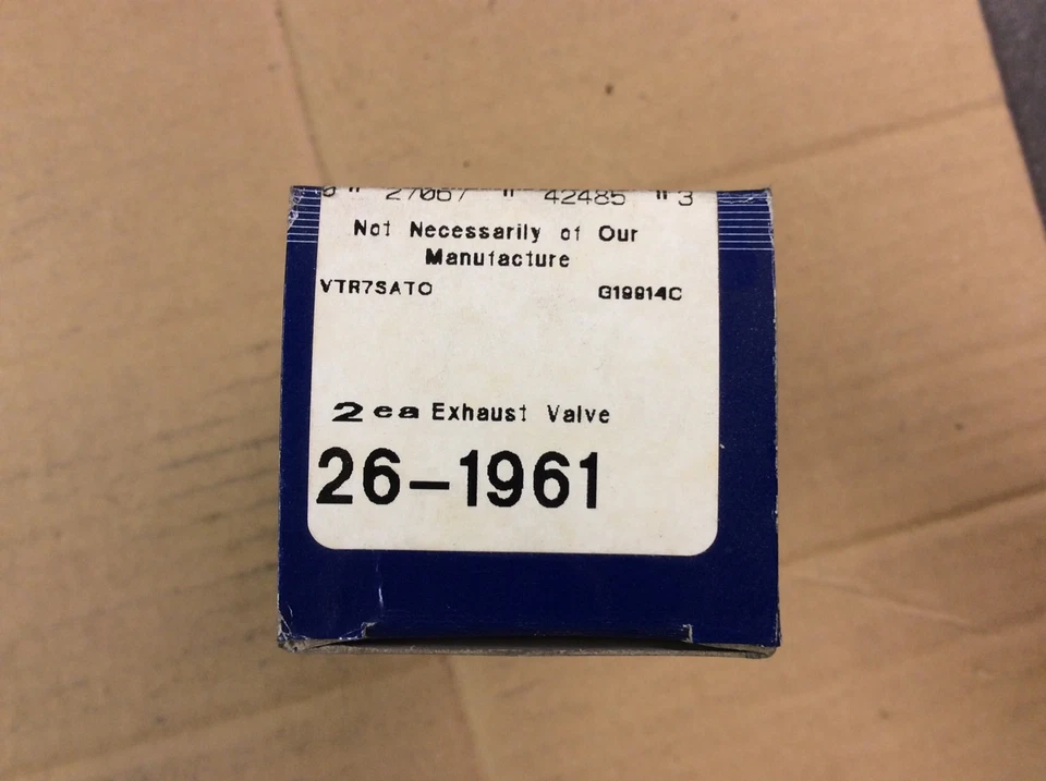 Válvula de escape del motor Clevite 26-1961 nueva cantidad 1 Foto 2 de 3