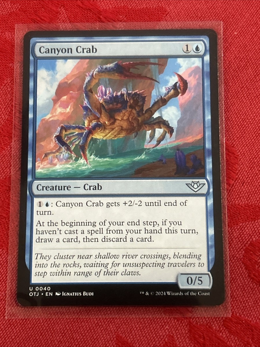 MTG - Canyon Crab - Outlaws of Thunder Junction NM