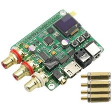 1PC For HIFI DAC Decoder Raspberry Pi Coaxial Fiber Optic I2S Digital Sound Card