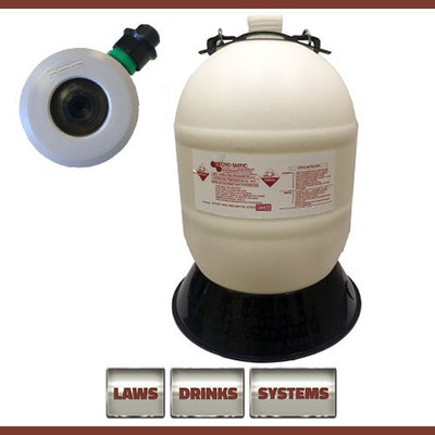 15 Liter Bierleitungsreinigungsflasche komplett mit M-Typ Deckel