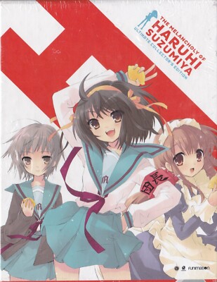 Melancholy Of Haruhi Suzumiya Ultimate Collector's Edition ( Bd, 2016, 7 Discs)