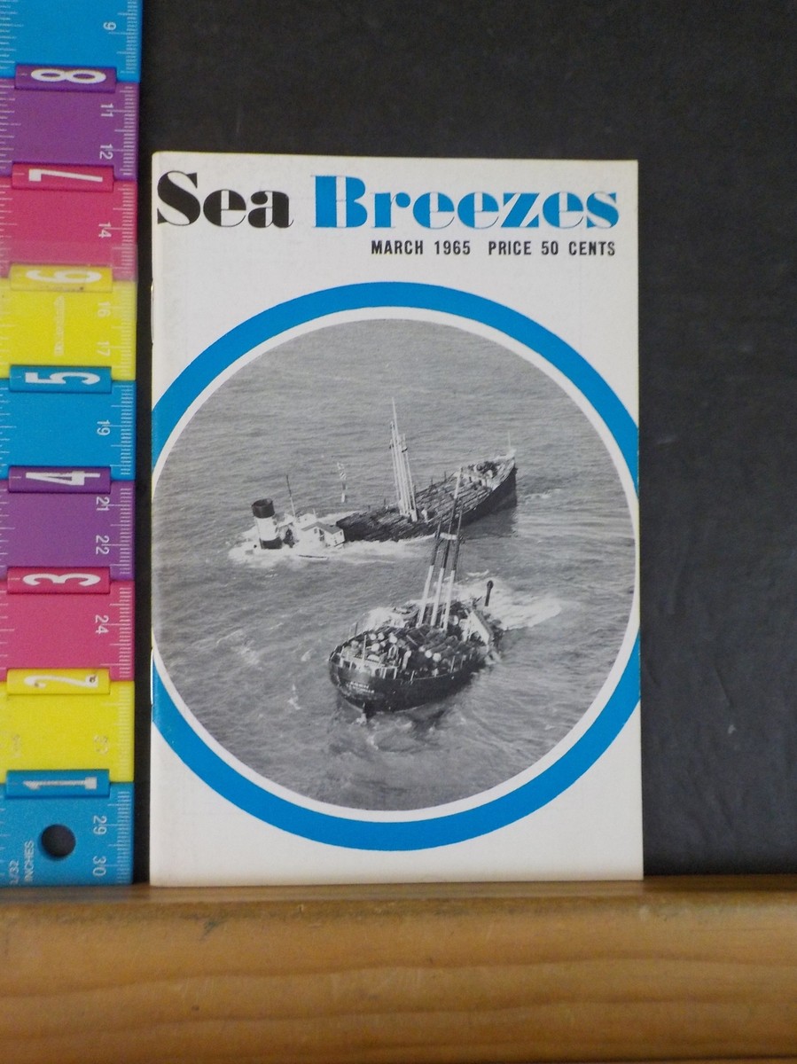 Sea Breezes Magazine #231 Vol 39 1965 March Voyage to the