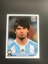 PANINI WORLD CUP 2010 STICKER SERGIO AGUERO AGENTINA