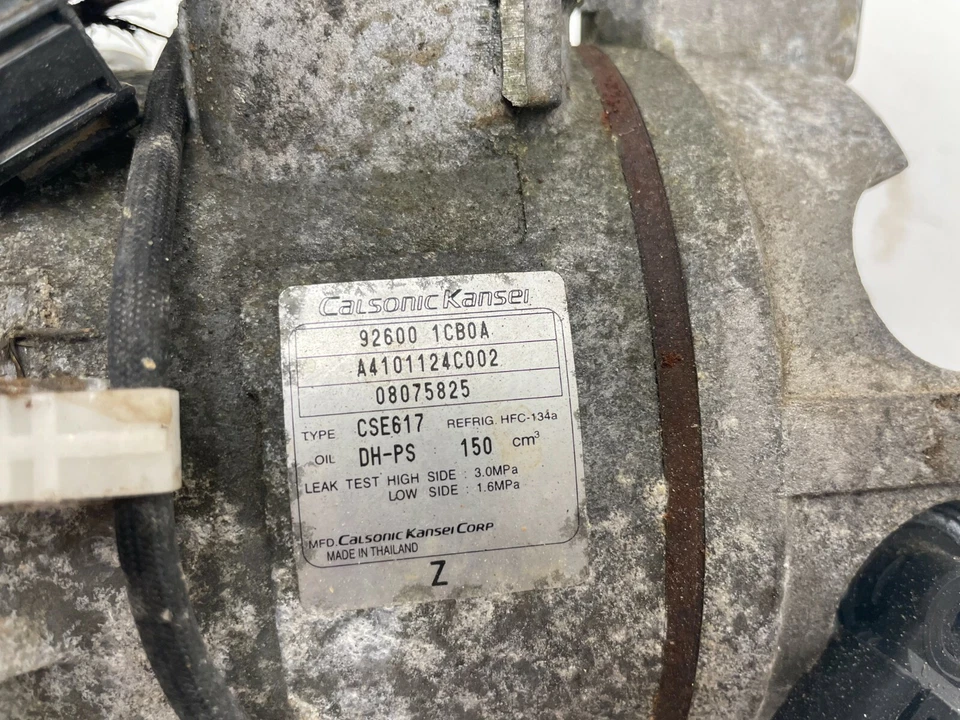 Infiniti G37 Nissan 370Z 2009-2019 aire acondicionado aire acondicionado compresor OEM Foto 4 de 4