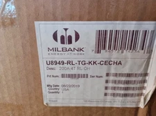 Milbank Meter Socket 200A Part No. U8949-RL-TG-KK-CECHA