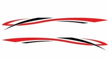 Stripes 02 Vehicle Boat Rv Campervan Caravan Motorhome 600mm Wide