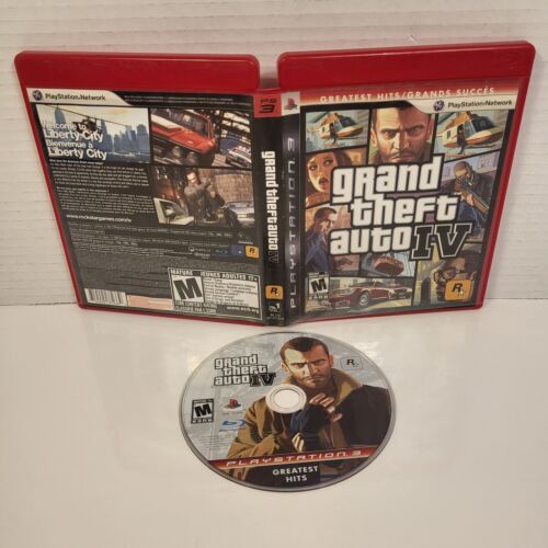 Grand Theft Auto IV GTA 4 -- Greatest Hits (Sony PlayStation 3, 2008) PS3 - Picture 1 of 1