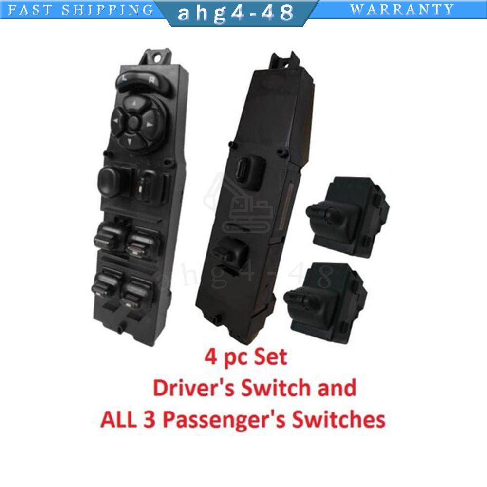 Master Power Window Switch for 1997-2001 Jeep Cherokee Electric 4pc 56009449ac