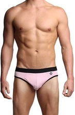 Just In Case Pink Jock Brief Medium 