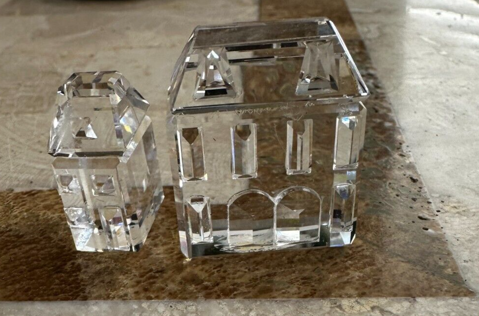 Vintage Swarovski Silver Crystal City Houses/City Collection 2