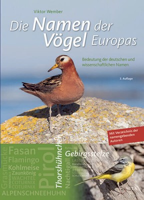 Die Namen der Vögel Europas | Viktor Wember | 2017 | deutsch