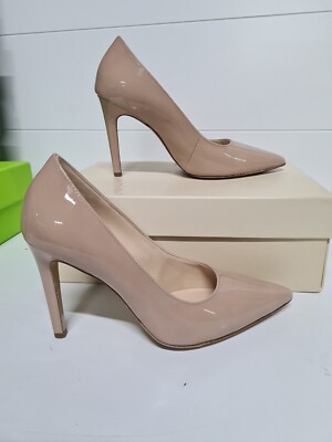 HÖGLHögl 0-18 9004 Boulevard 90 stylische spitz zulaufende Pumps in Nude Größe UK3