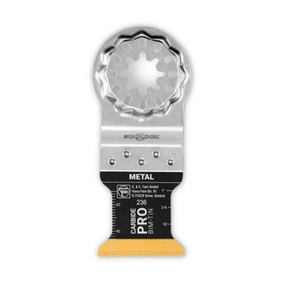 Fein 1 Pack StarLock E-Cut Bi-Metal Carbide 1-1/4'' x 1-5/8'' Blade,