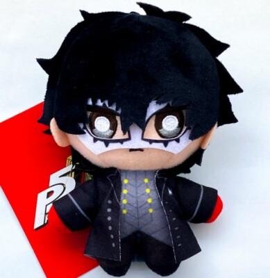 PERSONA 5 THE ROYAL Joker (Hero Ren Amamiya) Plush with Keychain Stuff doll