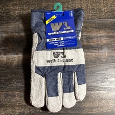 Wells Lamont Work 1500 Work Cowhide Leather Palm Lined Glove Size XLarge XL NWT