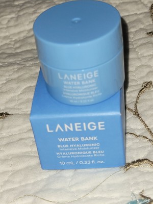 NEW NIB Laneige Water Bank Blue Hyaluronic Intensive Moisturizer Travel 0.33oz