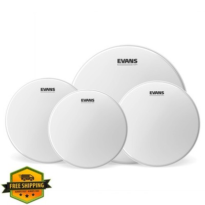 Evans UV1 Coated Rock Tom Pack 10/12/16'' and 14'' Snare Drum Heads