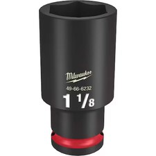 Milwaukee Tool 49-66-6232 1-1/8 In. Shockwave Impact Duty 1/2 In. Drive Deep