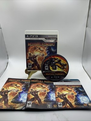 Mortal Kombat PS3 PlayStation 3 Complete Mint Condition More Games In Store