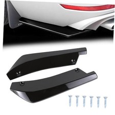 2PCS Car Rear Bumper Diffuser Spoilers, Anti-Collision Front Bumper Lip