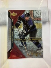 2000-01 UD Black Diamond Lubomir Visnovsky #120 Precious Gems RC  1266/1999