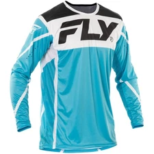 Fly Racing Lite Jersey - Blue/White/Black - Large 378-722L