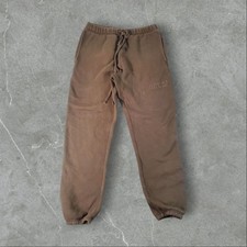 Essentials Fear Of God Sweatpants Mens Medium Brown Drawstring Cuffed Joggers