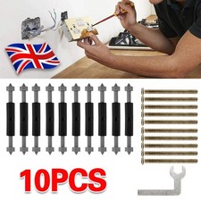 10PCS Switch Socket Cassette Screws Support Rod Tools Wall Mount Box Repair Kit