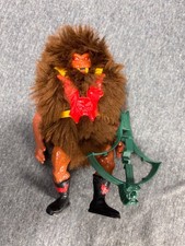 Vintage MOTU Grizzlor 100% Complete EXCELLENT CONDITION!!!   Great leg/hip joint