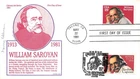 2538 29c WILLIAM SAROYAN - Gamm - Joint FDC w/ Russian stamp