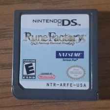 Rune Factory: A Fantasy Harvest Moon Nintendo DS E - Tested, Working