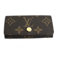LOUIS VUITTON Multicle 4 Key Case Monogram M69517 IC Chip Purchased