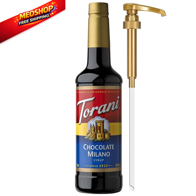 Torani Coffee Syrup, Chocolate Milano Flavored Syrup 25.4 Fl Oz (Pack of 1) 
