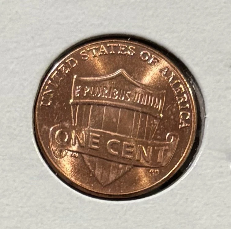 Rare! 2017-D Lincoln Shield 1C Penny Lamination & Off strike Error! Free Ship! - Image 3 of 3