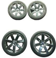 2012-2014 Chrysler 300 Srt8 7 Spoke Oem Chrome 20x9 5x115 Wheels Rims Set Of 4