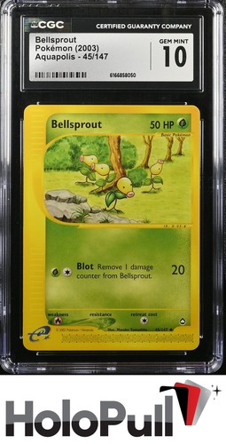 Bellsprout graded CGC 10 for sale on eBay