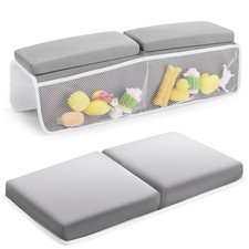 Baby Bath Kneeler And Elbow Rest Pad Set Bathtub Kneeling Cushion Mat Support