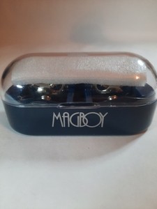 Nikken MAGBOY Magnetic Therapy Stress/Pain Silver Massage Balls.